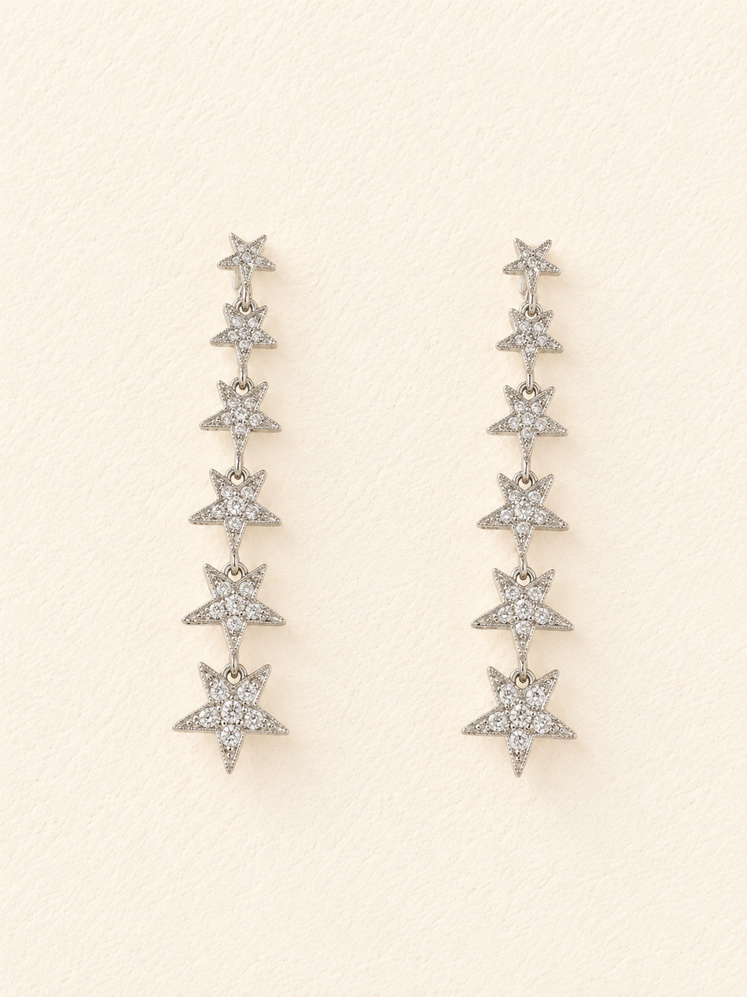 PENDIENTES STAR SILVER