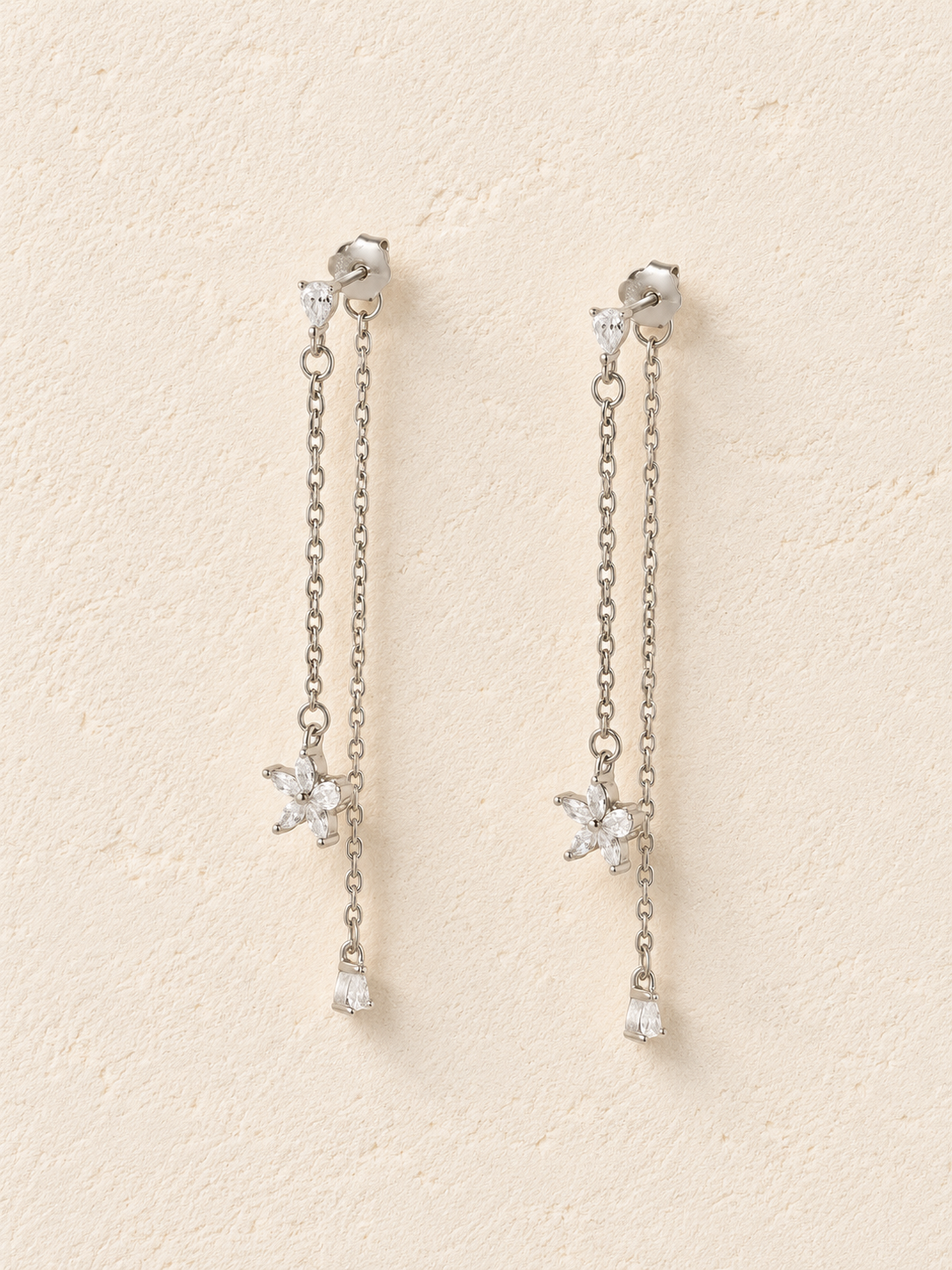 PENDIENTES STELA SILVER